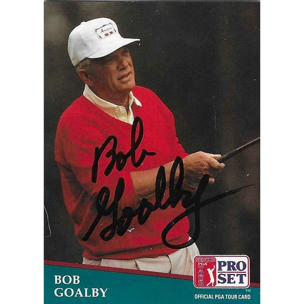 Pro Set Golf Card #19 Bob Gilder Signed 1980